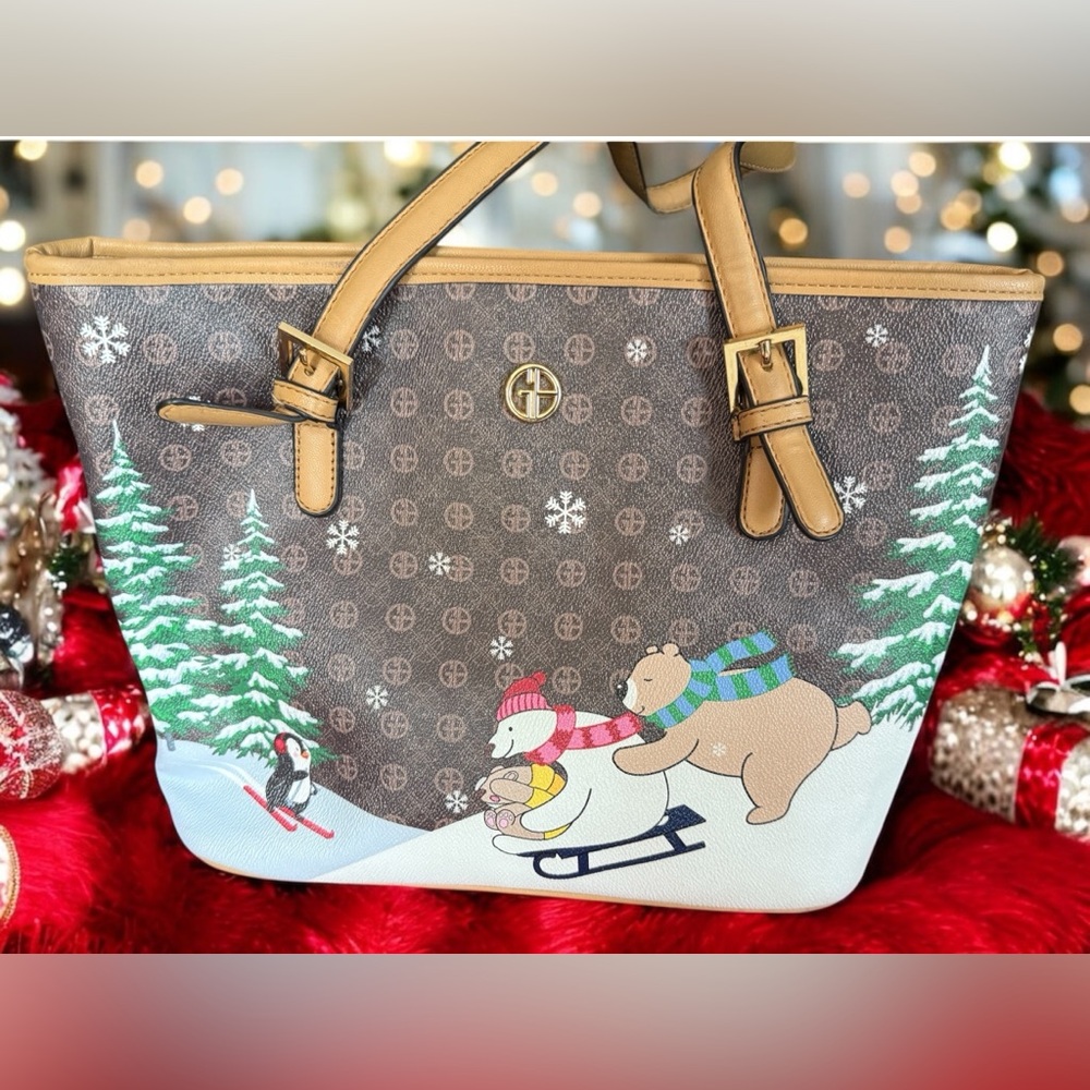 Winter Wonderland Christmas Tote